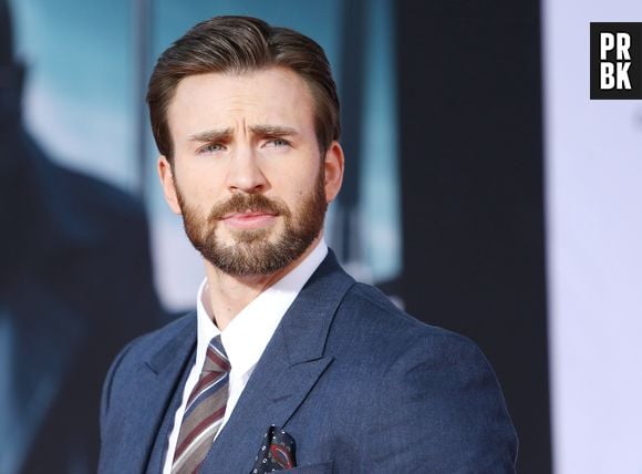 Chris Evans tem 41 anos e ficou conhecido pelo papel de Capitão América, da Marvel