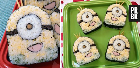 Quem recusaria provar um sushi dos Mínions?
