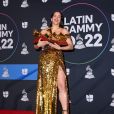 Rosalía também apostou na troca de looks no Grammy Latino 2022