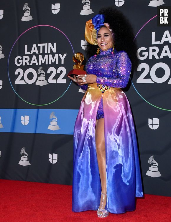 Grammy Latino 2022: Aymee Nuviola no evento