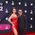  Nadia Ferreira e Marc Anthony no  Grammy Latino 2022
