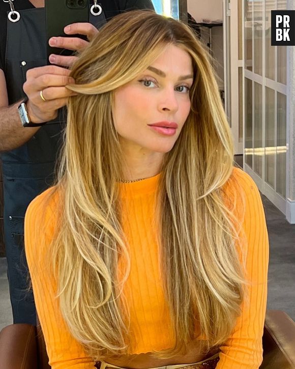 Grazi Massafera também ama o estilo sunkissed para seu cabelo