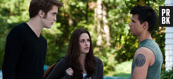 Em "Eclipse", Jacob (Taylor Lautner) explica para Bella (Kristen Stewart) o que é um imprinting