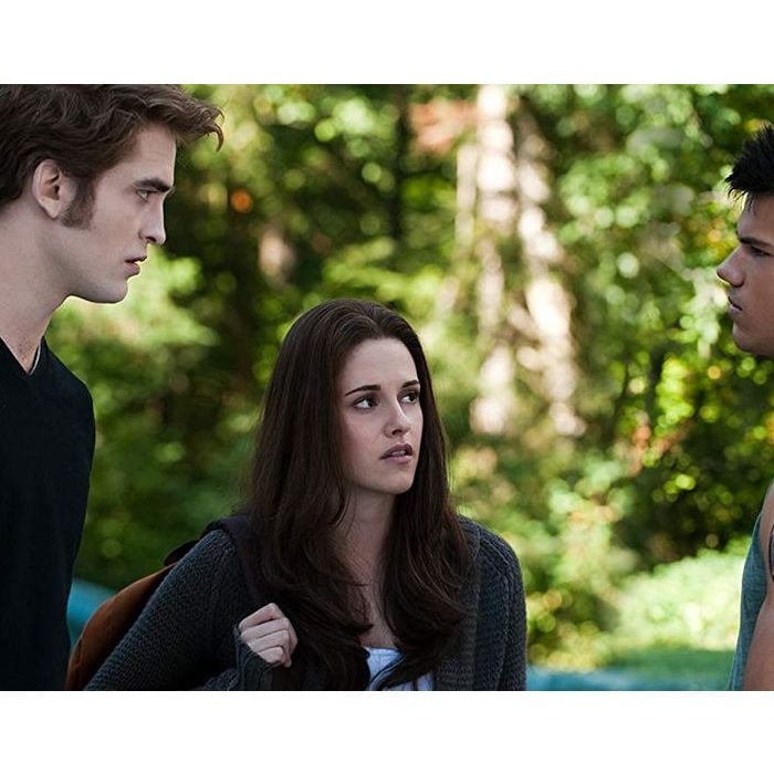 Em &quot;Eclipse&quot;, Jacob (Taylor Lautner) explica para Bella (Kristen Stewart) o que é um imprinting