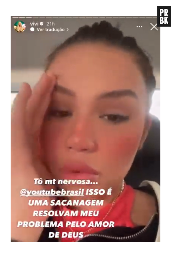 Vivi Wanderley fez desabafo sobre boicote na última quarta-feira (21)