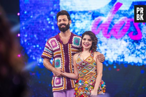 Rodrigo Thomaz e Gkay foram dupla de dançarinos no "Dança dos Famosos"