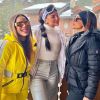 Lexa, Vivi e Anitta posaram nos Alpes franceses