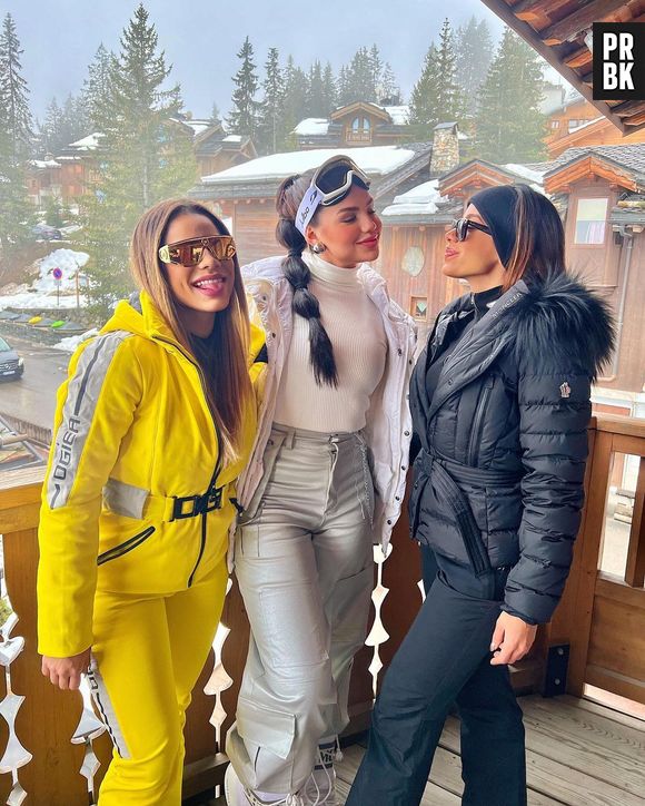 Lexa, Vivi e Anitta posaram nos Alpes franceses