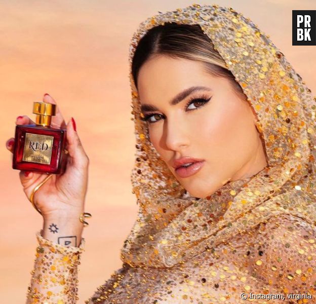 O lançamento do novo perfume de Virgnínia rendeu polêmicas nas redes sociais