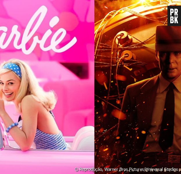 "Oppenheimer" X "Barbie": os dois filmes estreiam dia 20 de julho