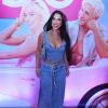 Larissa Tomásia fugiu do rosa e foi para a premiére de "Barbie" com um look all jeans