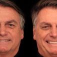 Antes e depois de Bolsonaro após harmonização facial
