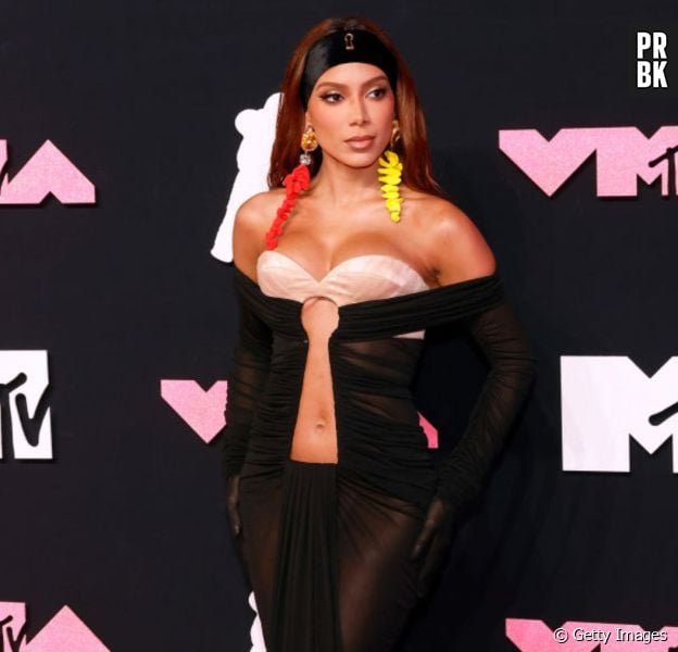 Anitta roubou a cena no Pink Carpet do VMA 2023