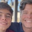 Ator de "Mulheres Apaixonadas", Erik Marmo surpreende pela semelhança com filho de 14 anos