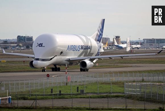 O Beluga XL é um avião que ficou famoso por parecer uma baleia