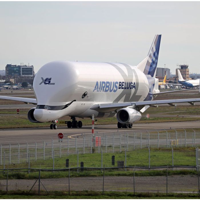 Baleia voadora': avião Beluga XL da Airbus começa a operar - Olhar