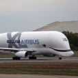 O avião Beluga XL não é usado para passageiros, mas para transporte de peças de outros aviões