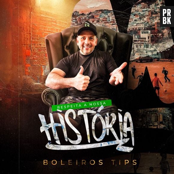 Marco Marconi, do "Boleiro Tips", lança a música "Respeita a nossa história"