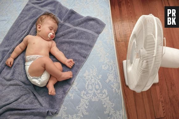 Não é recomendado dormir com o ventilador ligado bem virado para o rosto a noite inteira