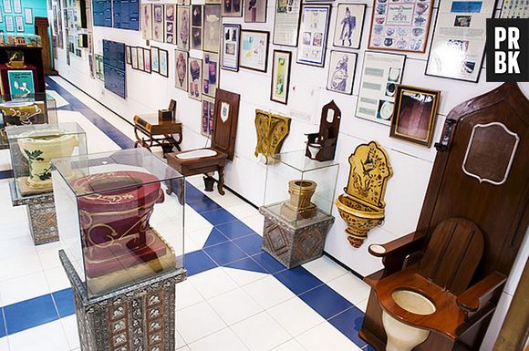 O Toilet Museum possui um vasta coleção de Vasos Sanitários!