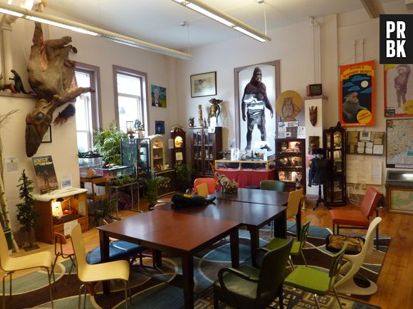 O Cryptozoology Museum apresenta animais mitológicos como sereias e o Pé Grande, ele fica nos Estados Unidos