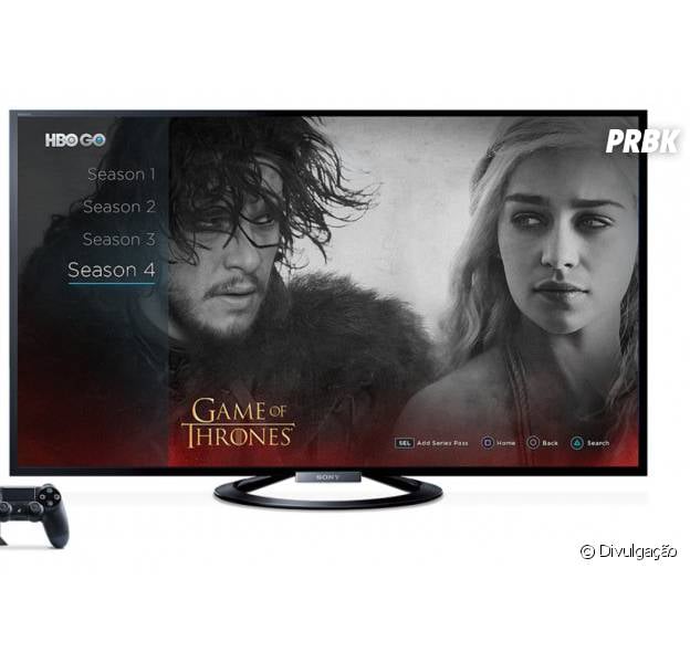 Game of Thrones disponível em App da HBO para o Play Station 4