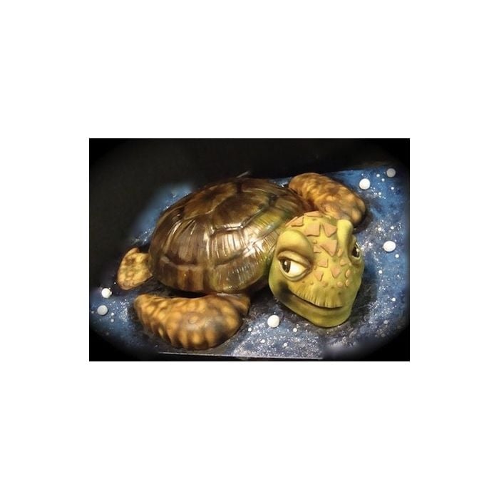  Essa tartaruga super simp&amp;aacute;tica pode ser o bolo do seu pr&amp;oacute;ximo anivers&amp;aacute;rio! 
