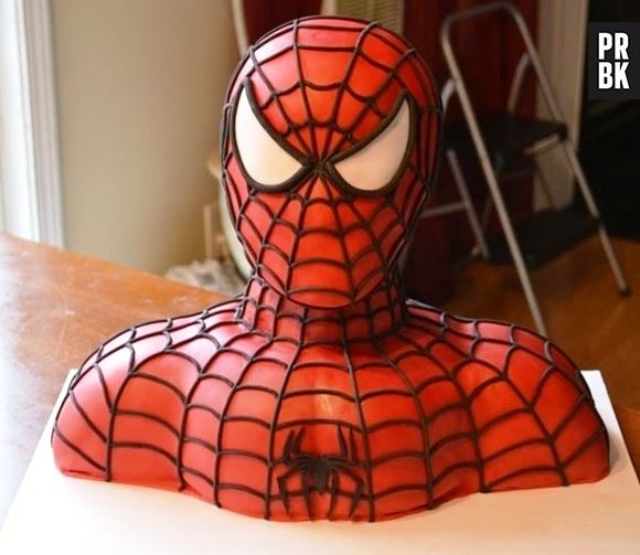Homem Aranha também virou bolo