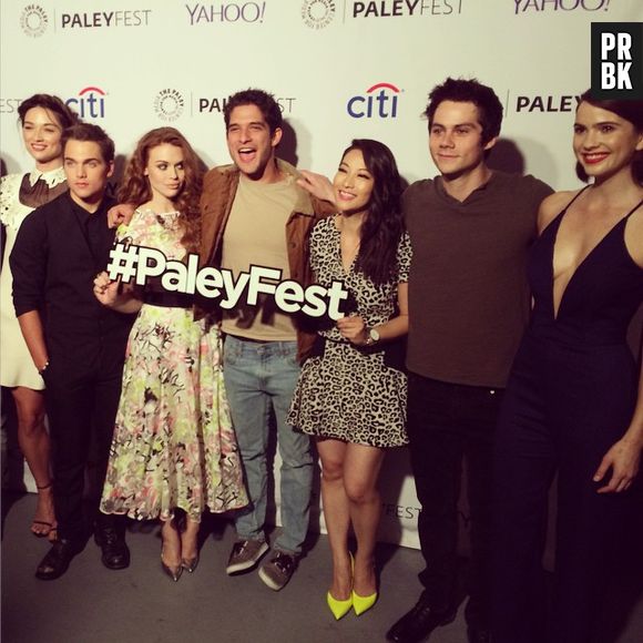 O elenco de "Teen Wolf", incluindo Dylan O'Brien e Tyler Posey, foram ao PaleyFest em Los Angeles, nos EUA