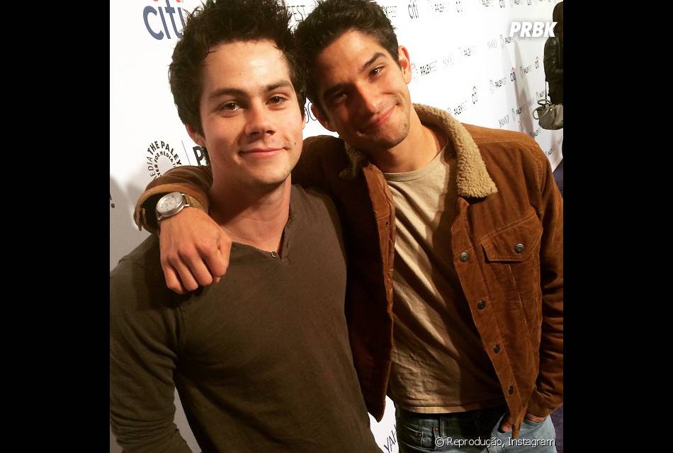 Dylan O Brien O Stiles E Tyler Posey O Scott Posam Nos Bastidores Do Festival Que Recebeu O Elenco De Teen Wolf Purebreak