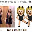  As g&ecirc;meas do "BBB15", da Globo, lembram muito esse emoji do Whatsapp. 