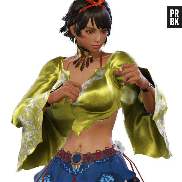 A nova personagem é uma morena misteriosa! Pouco foi revelado sobre ela, que participa de "Tekken 7"