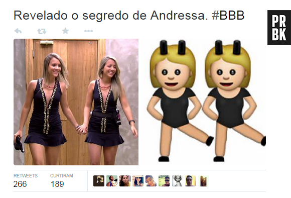 As gêmeas do "BBB15", da Globo, Andressa e Amanda viram memes depois de participarem do reality