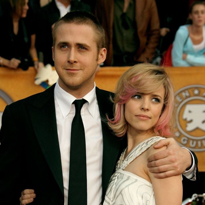  Ryan Gosling e Rachel McAdams chegaram at&amp;eacute; a ficar noivos, mas mesmo assim terminaram 