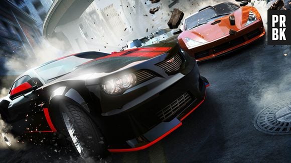 "Ridge Racer Unbounded" te dá toda a liberdade de destruir construções, os carros dos oponentes e qualquer outra coisa que cruzar o seu caminho