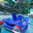 Em "Sonic &amp; All Star Racing Transformed U" seu veículo se transforma para se adaptar à situação