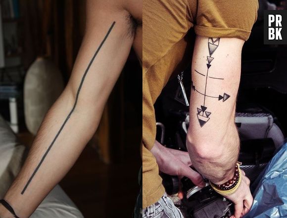 Se inspire em uma dessas tatuagens geométricas!