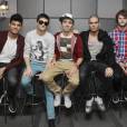 Max George, Siva Kaneswaran, Jay McGuiness, Tom Parker e Nathan Sykes são o The Wanted