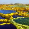 Dallol Volcano, Etiópia. Muito lindo!