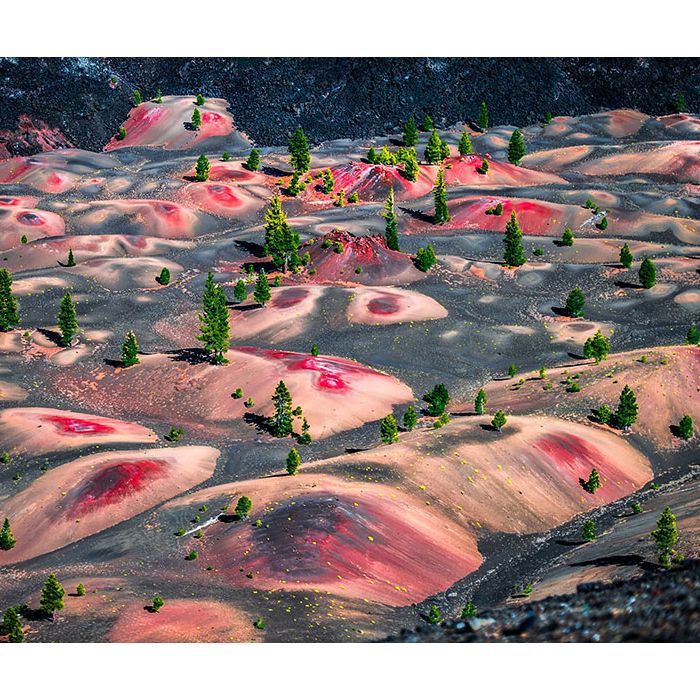  Painted Dunes, Lassen Volcanic National Park, EUA. Inacredit&amp;aacute;vel!&amp;nbsp; 