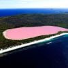  Lake Hillier, Australia. Já viram alguma vez um lago rosa?