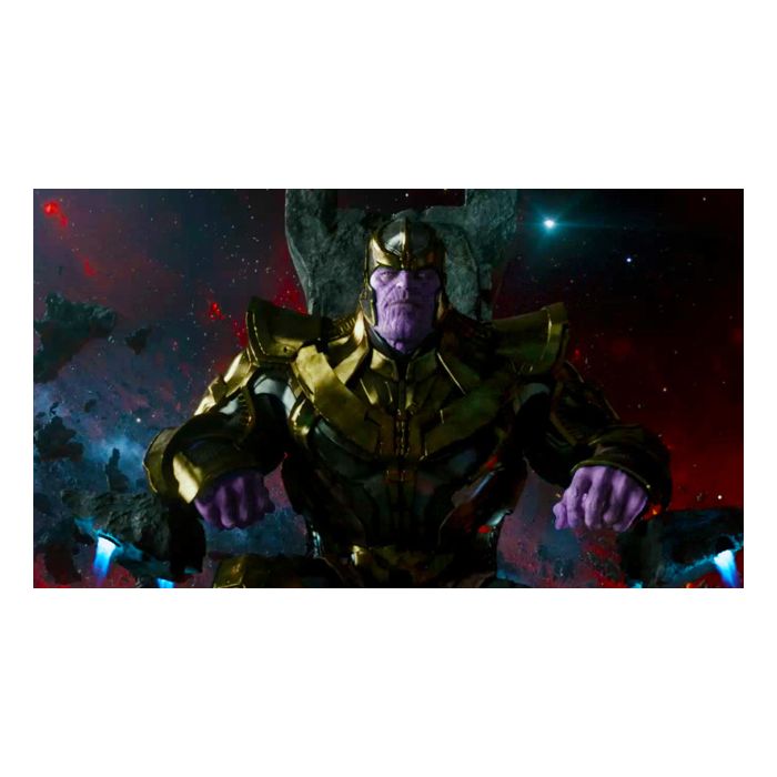  Em &quot;Os Vingadores 2&quot;, Thanos (Josh Brolin) apareceu na cena p&amp;oacute;s-cr&amp;eacute;ditos 