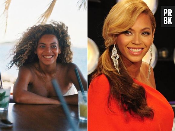 Descabelada, sem maquiagem e sem postura Beyoncé continua com seu sorrisão cativante