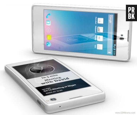 Yotaphone, primeiro smartphone russo, tem duas telas touch