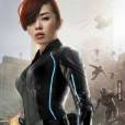  Vi&uacute;va Negra, de "Os Vingadores", ganhou uma vers&atilde;o chinesa que lembra bastante o rosto de&nbsp;Scarlett Johansson 