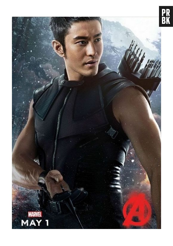 Até que o Gavião Arqueiro, de "Os Vingadores", continuou bonitão, não acham?