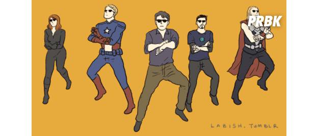 Elenco de "Os Vingadores" ganha versão chinesa super diferente