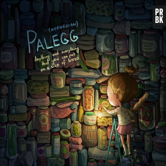 Palegg, do Norueguês: Qualquer coisa que você pode colocar em uma fatia de pão