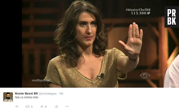 A chefe Paola Carosella, com toda sua maldade, logo virou meme do "MasterChef Brasil 2015"