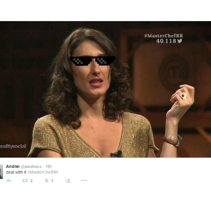  Paola &amp;eacute; considerada a mais malvada dos jurados de &quot;MasterChef Brasil 2015&quot;, claro que o Twitter ama ela por isso! 
